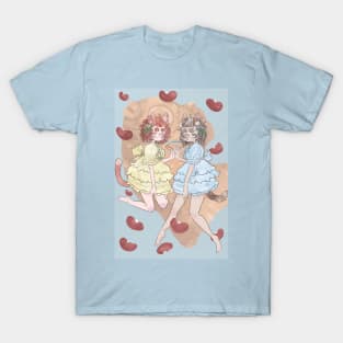 taiyaki cat girls T-Shirt